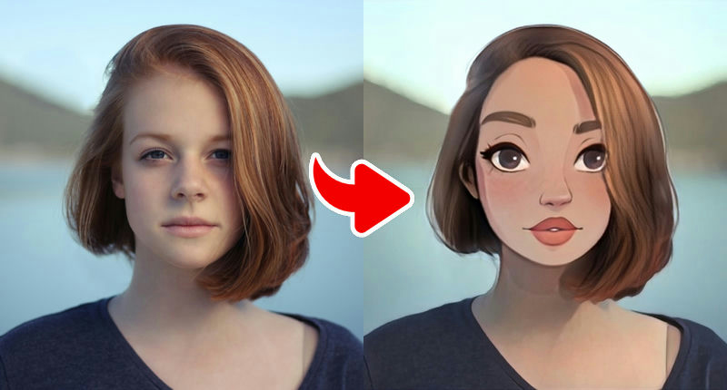 Old Cartoon Style Effect